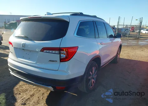 2021 Honda Pilot Awd Ex-L z USA, uszkodzony, nr VIN 5FNYF6H57MB086239